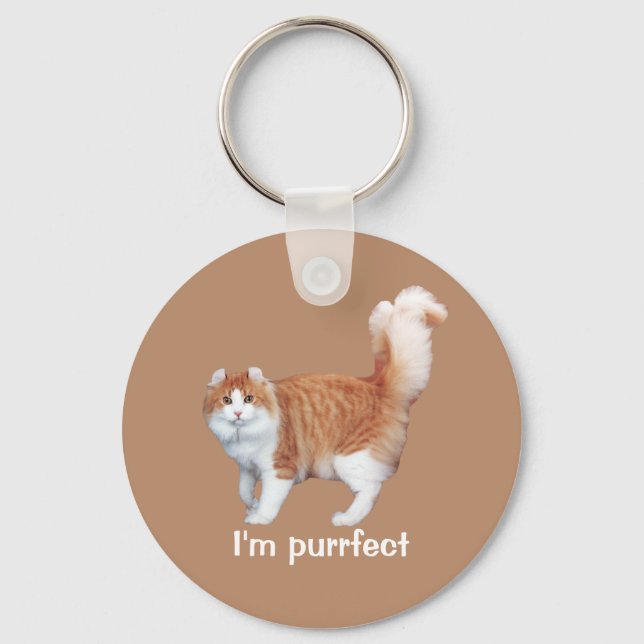 Llavero Keychain de Cat (Anverso)