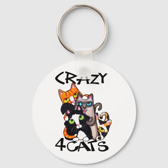 Llavero Keychain de Cat Lover (Anverso)