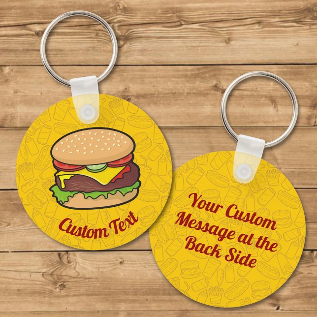 Llavero Keychain de Cheeseburger (Subido por el creador)