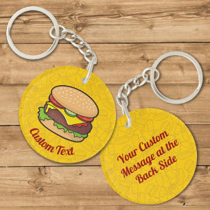 Llavero Keychain de Cheeseburger