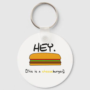 Llavero Keychain de Cheeseburger