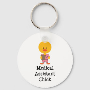 Llavero Keychain de Chick, asistente médico