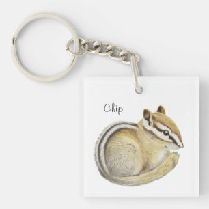 Llavero Keychain de Chipmunk para bebés