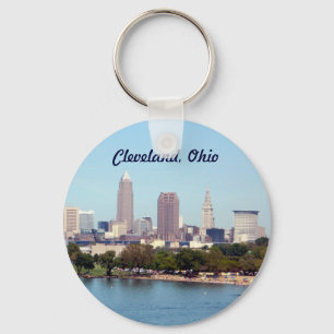Llavero Keychain de Cleveland Ohio (Vista del Lago)
