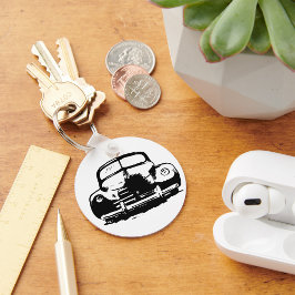 Llavero Keychain de coche retro