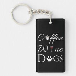 Llavero Keychain de Coffee Wine Dogs