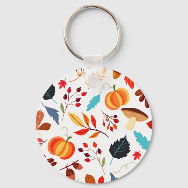 Llavero Keychain de colores felices (Anverso)