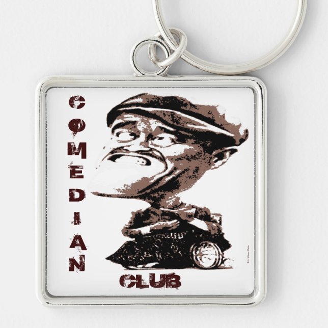 Llavero Keychain de Comedian Club (Frente)