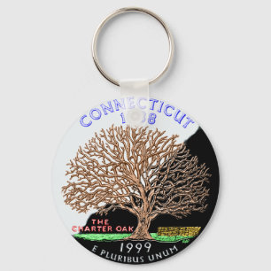 Llavero Keychain de Connecticut