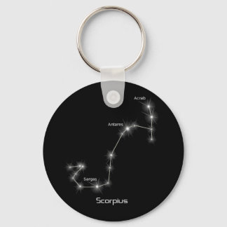 Llavero Keychain de Constelación Escorpio