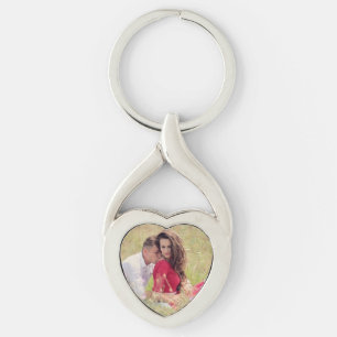 Llavero Keychain de corazón torcido personalizado