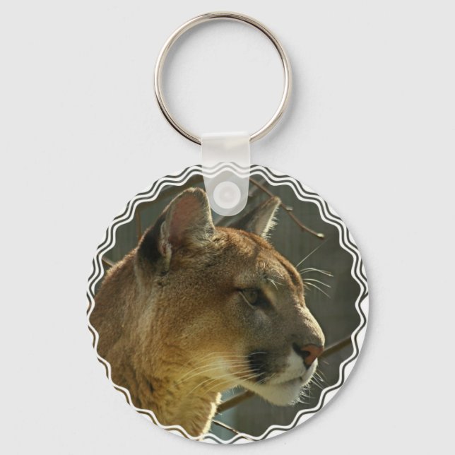 Llavero Keychain de Cougar Puma (Anverso)