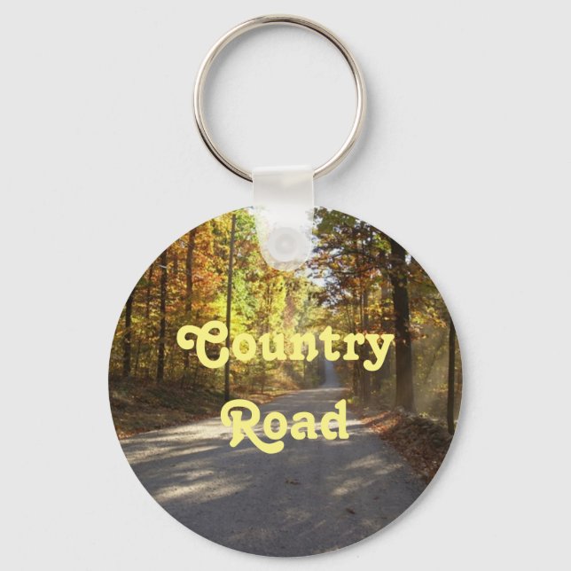 Llavero Keychain de Country Road (Anverso)