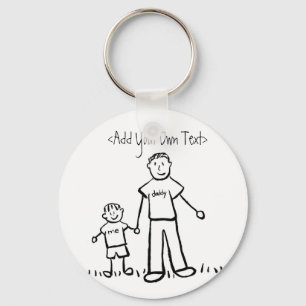 Llavero Keychain de Daddy's Boy