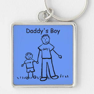Llavero Keychain de Daddy's Boy (Personalizar)