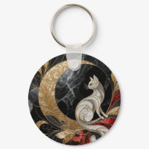 Keychain de deco de gato
