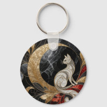 Keychain de deco de gato