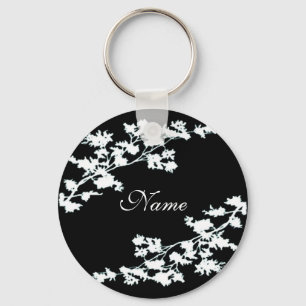 Llavero Keychain de deco floral