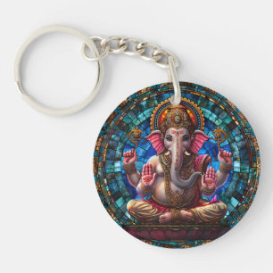 Llavero Keychain de deidad hindú espiritual Dios hindú rel
