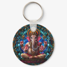 Keychain de deidad hindú espiritual Dios hindú rel