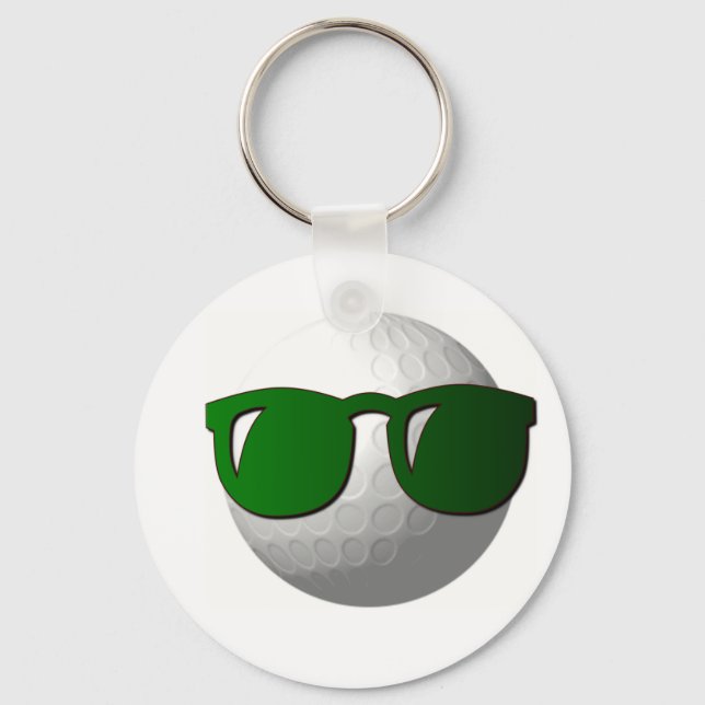 Llavero Keychain de diseño de bolas de golf de Guay (Anverso)