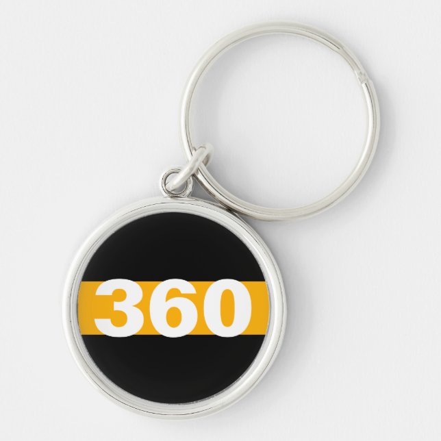 Llavero Keychain de Dispatcher Personalizada de Línea de O (Frente)
