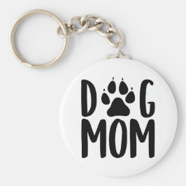 Llavero Keychain de Dog Mom