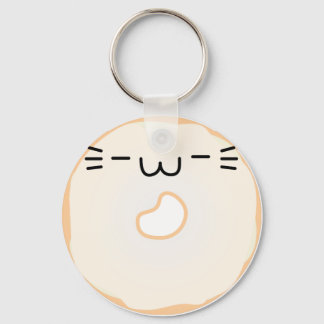 Llavero Keychain de Donut Gato Alucido