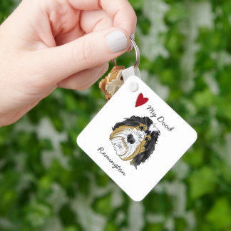 Llavero Keychain de Doodle Aovers personalizada