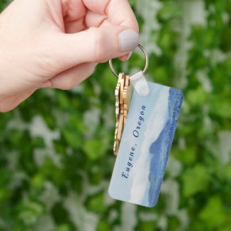 Llavero Keychain de dos lados "Eugene, Oregón"