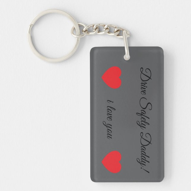 Llavero Keychain de "Drive Safe" (Frente)