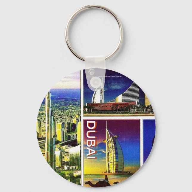Llavero Keychain de Dubai por Mojisola A Gbadamosi Okubule (Anverso)