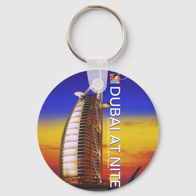 Llavero Keychain de Dubai por Mojisola A Gbadamosi Okubule (Anverso)
