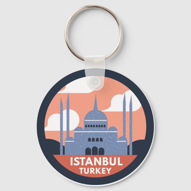 Llavero Keychain de Estambul (Anverso)