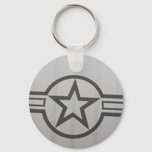 Llavero Keychain de estrella militar