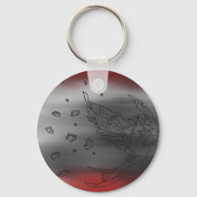 Keychain de explosión de pájaro de origen