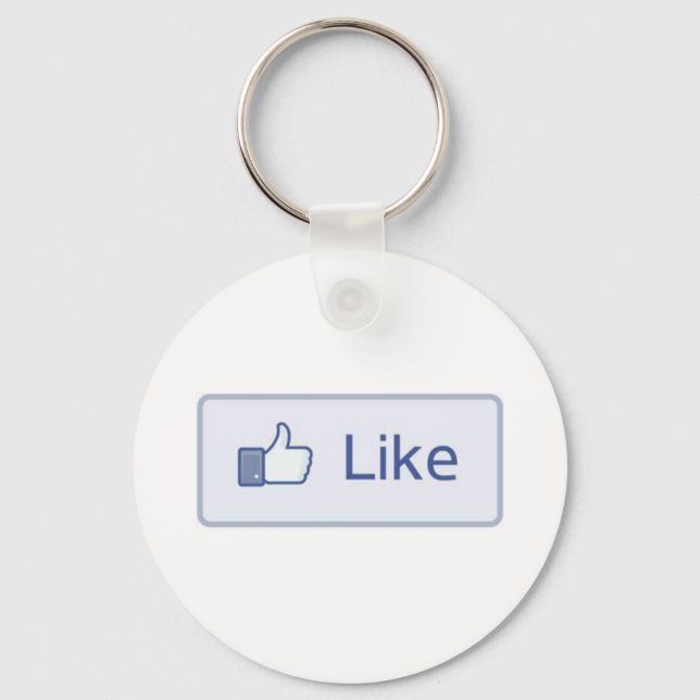 Llavero Keychain de Facebook "Me Gusta" (Anverso)
