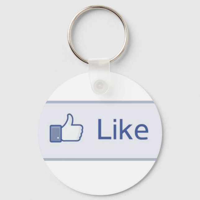 Llavero Keychain de Facebook "Me Gusta" (Anverso)
