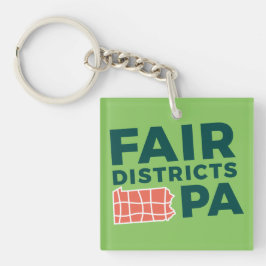 Llavero Keychain de Fair District PA