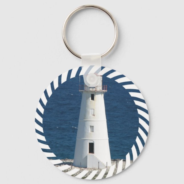 Llavero Keychain de faro náutico (Anverso)