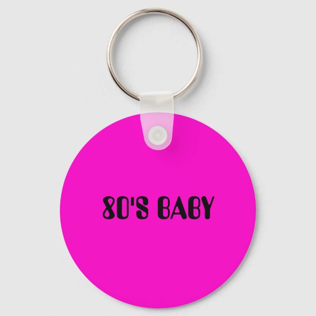 LLAVERO KEYCHAIN DE FCC "80'S BABY" DE BAGS (Anverso)