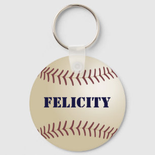 Llavero Keychain de Felicity Baseball por 369MyName
