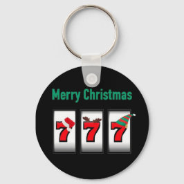 Llavero Keychain de Feliz Navidad 777