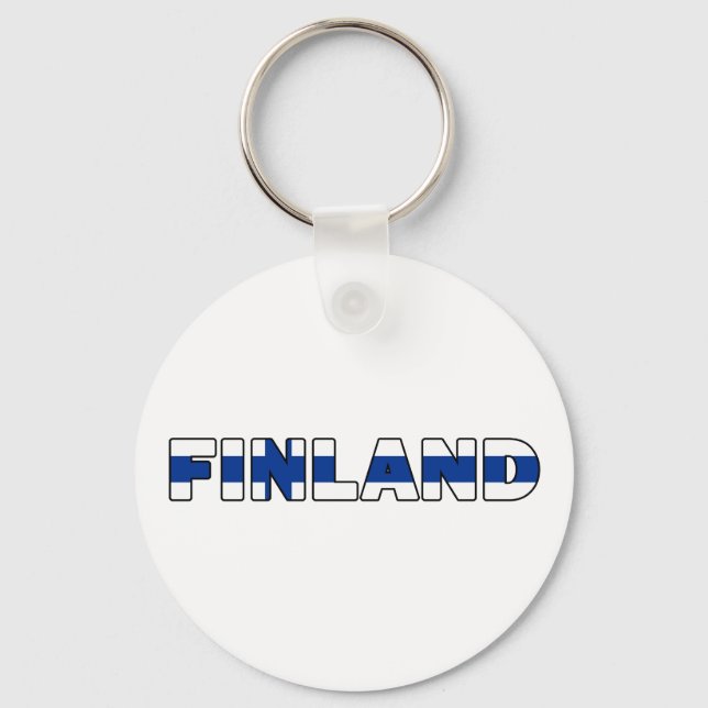 Llavero Keychain de Finlandia (Anverso)