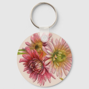 Llavero Keychain de flores