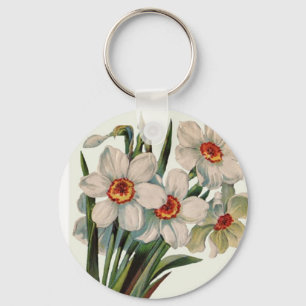 Llavero Keychain de flores