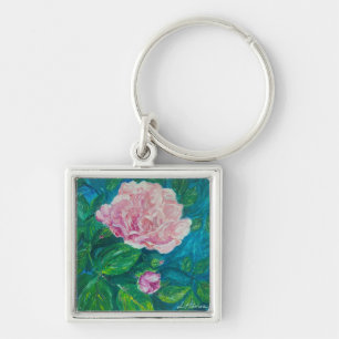 Llavero Keychain de "Flores de amor"