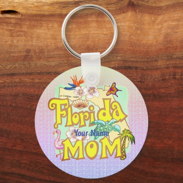 Llavero Keychain de Florida (Anverso)