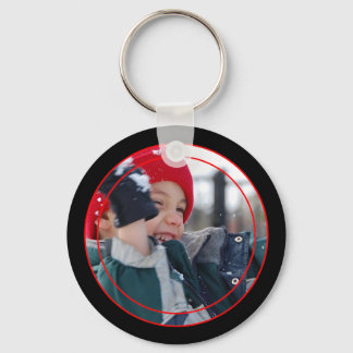 Llavero Keychain de foto de línea delgada