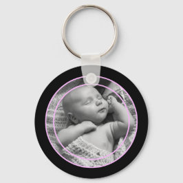 Llavero Keychain de foto de línea delgada